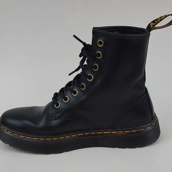 NWOB Dr. Martens Zavala Black Boots Women's size 6 / EU 37 - Picture 10 of 11